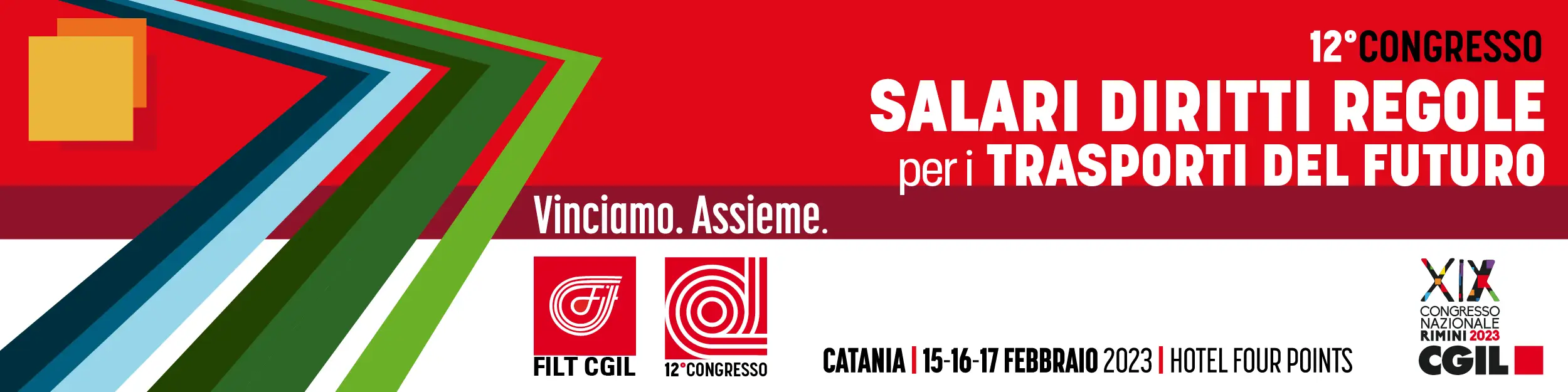 Trasporti: dal 15 al 17 febbraio a Catania il 12° Congresso nazionale della Filt Cgil